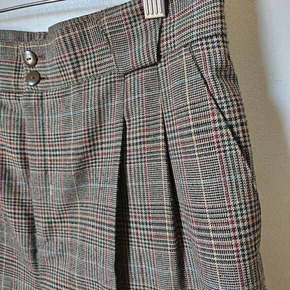 EUC LIKE NEW FUNDAMENTAL THINGS PETITES VINTAGE STYLE PLEATED TROUSERS SIZE 14P - Picture 3 of 16